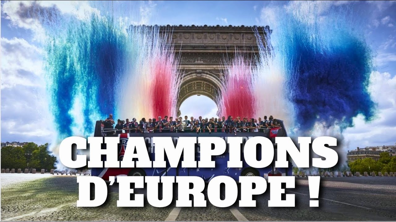 PARIS CHAMPION D'EUROPE pour la dernière de Yacine !