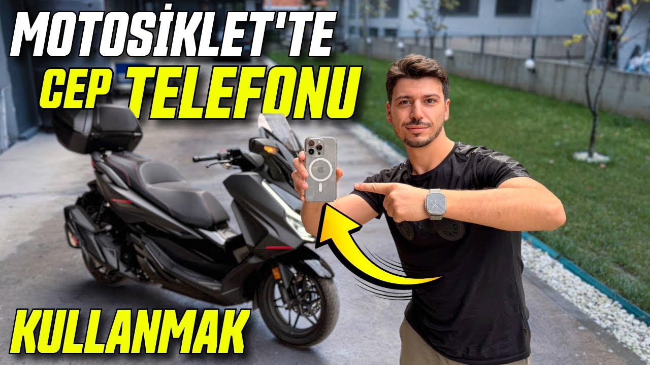 Motorda Telefon Kullanmak Mı ? / Telefon Tutucu Dosyası