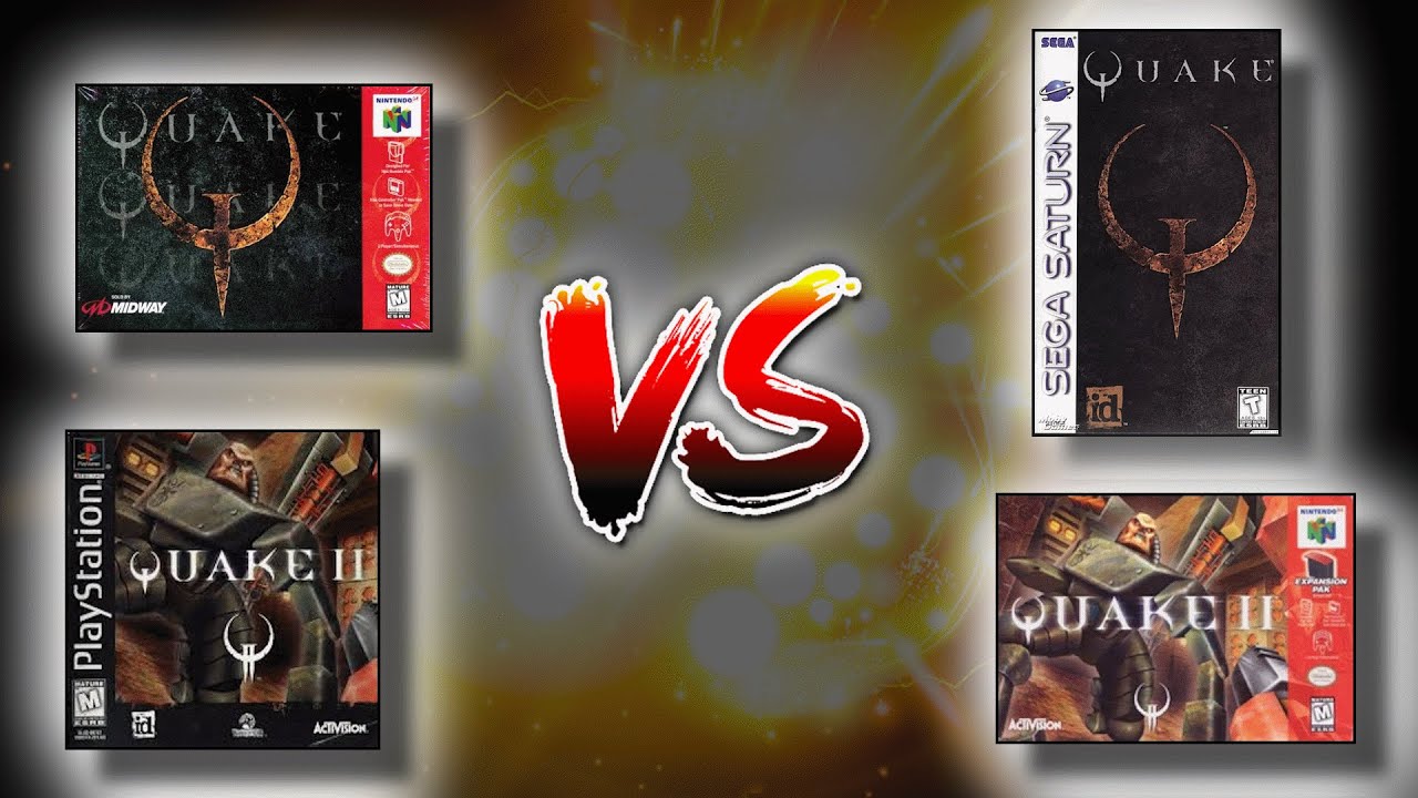 The 5th generation (Saturn/PS1/N64) Quake & Quake II ports - How do they compare?
