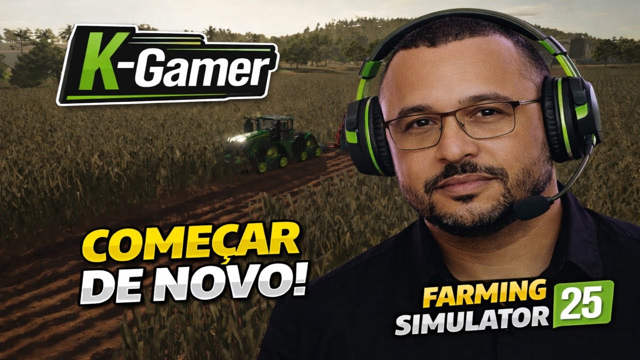 COMEÇAR DE NOVO no Farming Simulator 25! 🌱🚜 COMESAMOS COM OS CONTRATOS # Epi 4