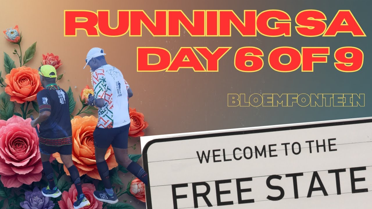 Running South Africa - Day 6 of 9 : Bloemfontein deserves the roses