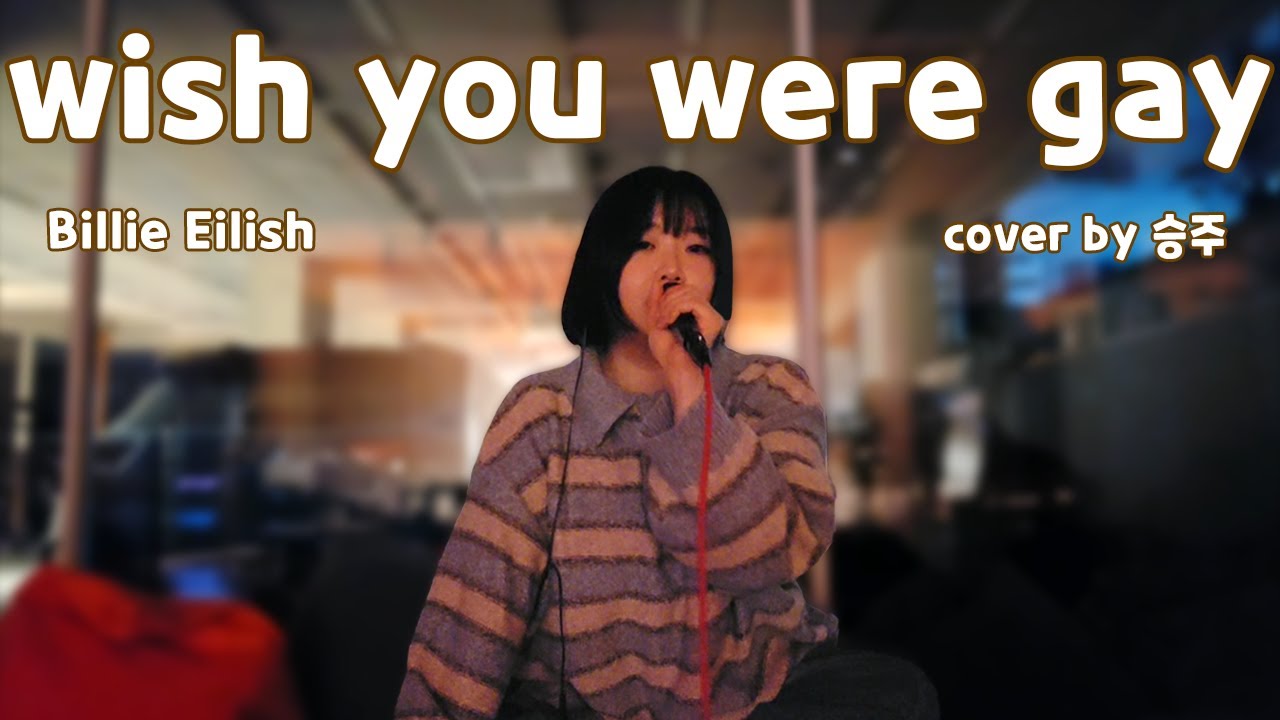 wish you were gay - Billie Eilish (cover by 승주)