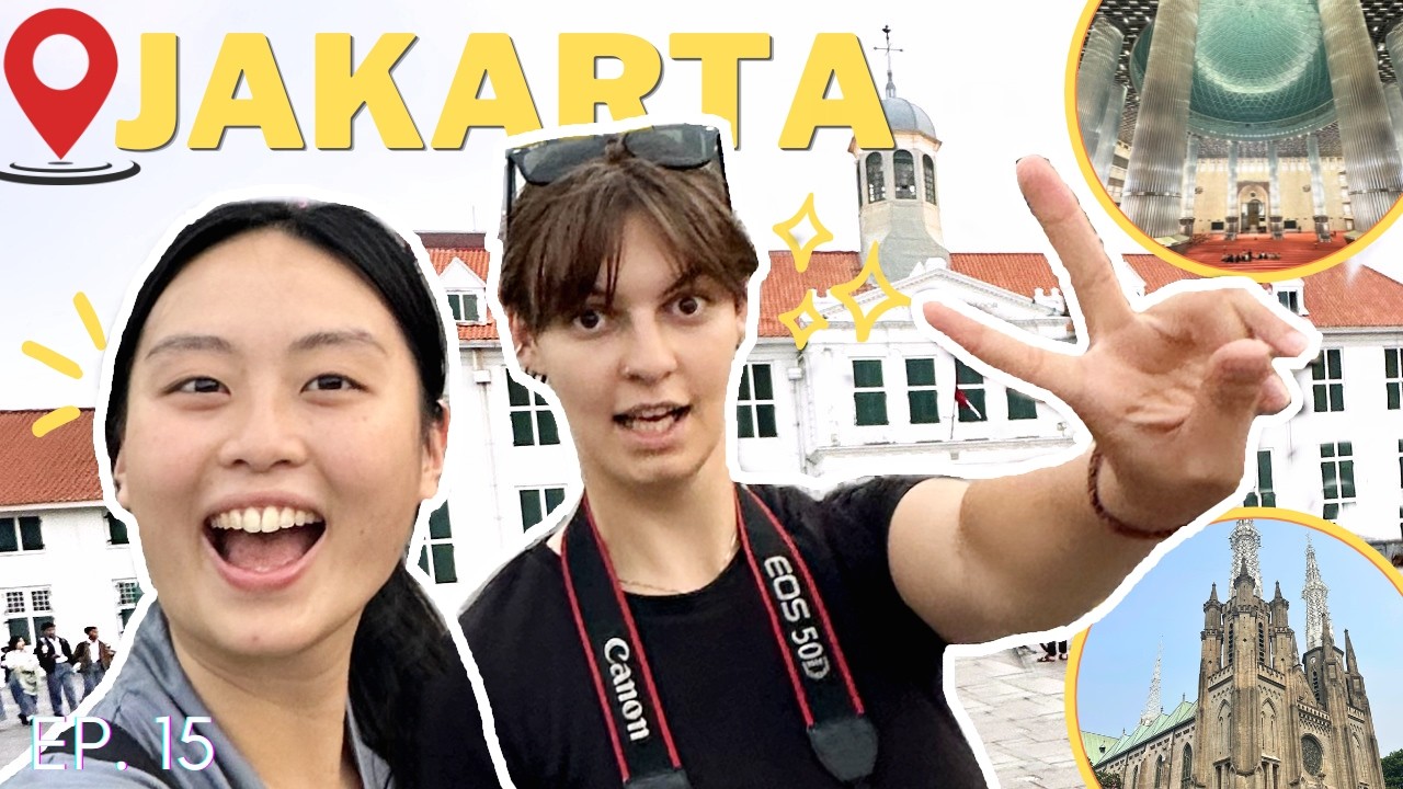 FINAL STOP: Exploring JAKARTA as a TOURIST! 🇮🇩 ...and saying GOODBYES?! 😭 | Ep 15