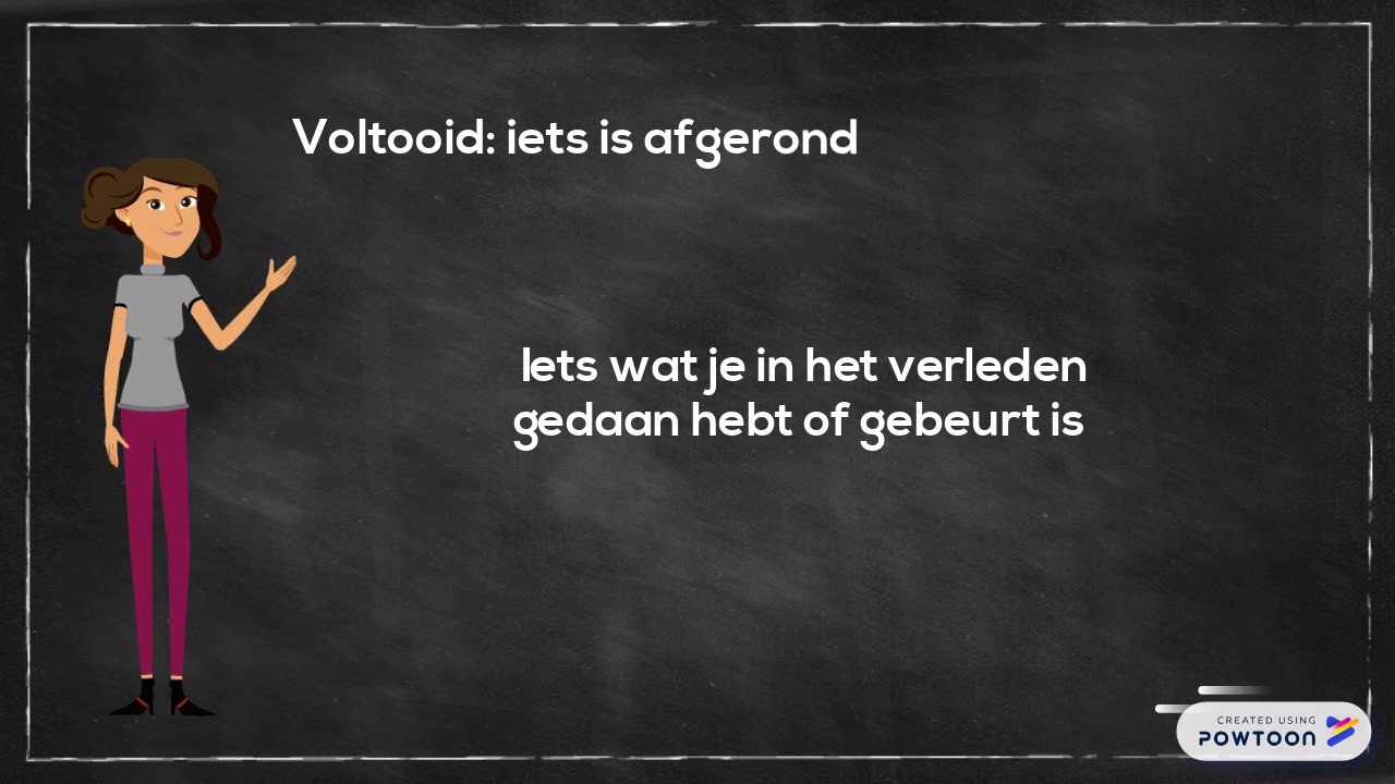 Filmpje uitleg voltooid deelwoord