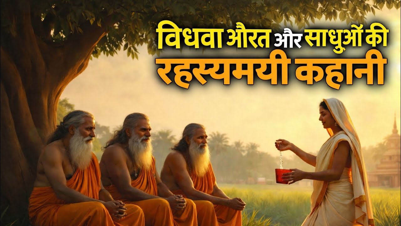 एक विधवा साधुओं का रहस्य जानती है, उन्हें नष्ट करती है, लेकिन अंत में खुद भी रहस्यमयी बन जाती है।