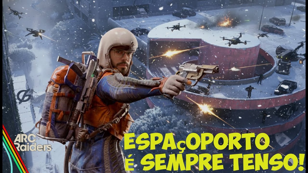 ARC Raiders com amigos - Espaçoporto é tenso!