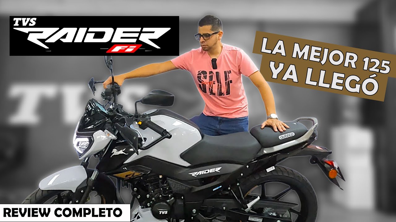 Nueva TVS Raider 125 FI | Euro 5 Modelo 2026 | Precio y Colores