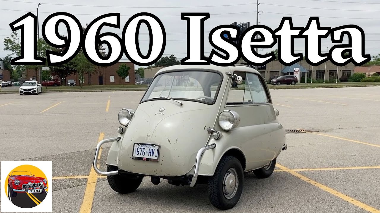 BMW Isetta 1960 года — редкий коллекционный автомобиль британского производства!