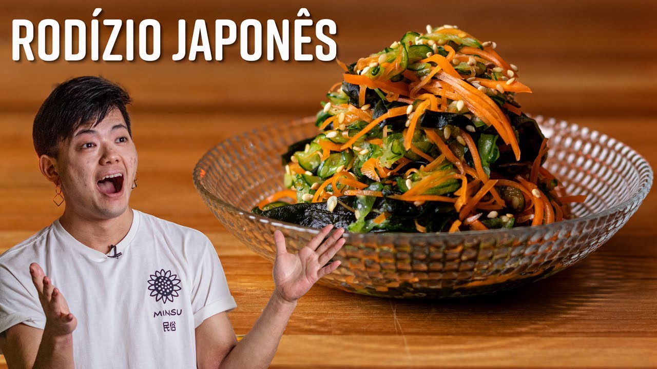 RECEITA RÁPIDA E FÁCIL DO SUNOMONO, A SALADINHA DE PEPINO JAPONÊS 🥒 | GoHanCOOK