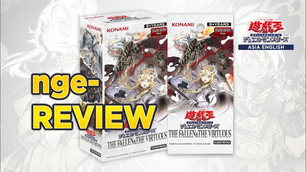 Unboxing Booster BOX Yu-Gi-Oh! The Fallen & The Virtuous Asia English