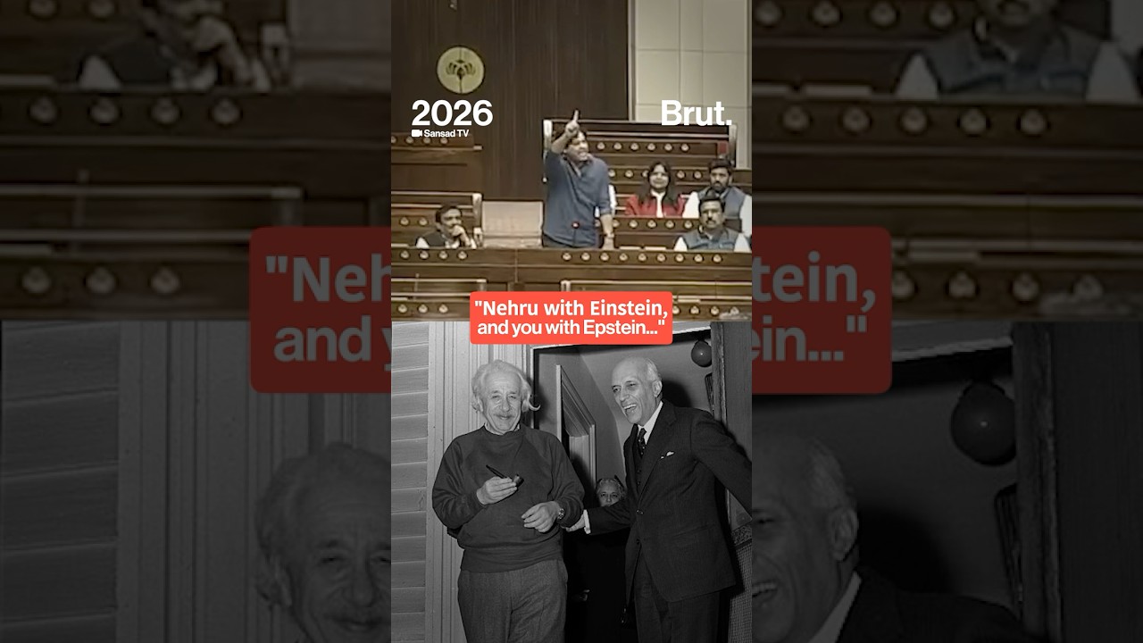 Nehru with Einstein, and you with Epstein: Imran Pratapgarhi's remarks on President's Address