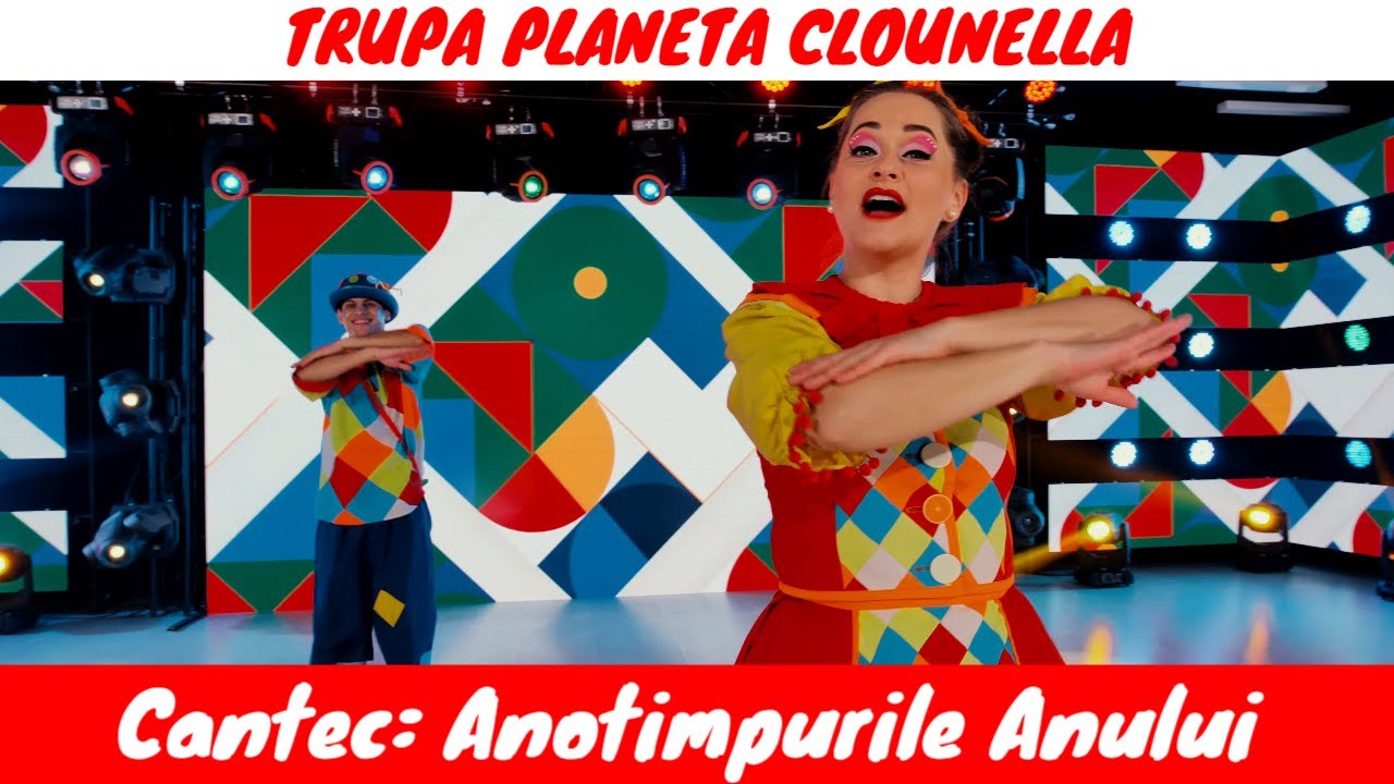 Trupa Planeta Clounella - Anotimpurile | Primavara | Vara | Toamna | Iarna ( Cantece pentru Copiii )