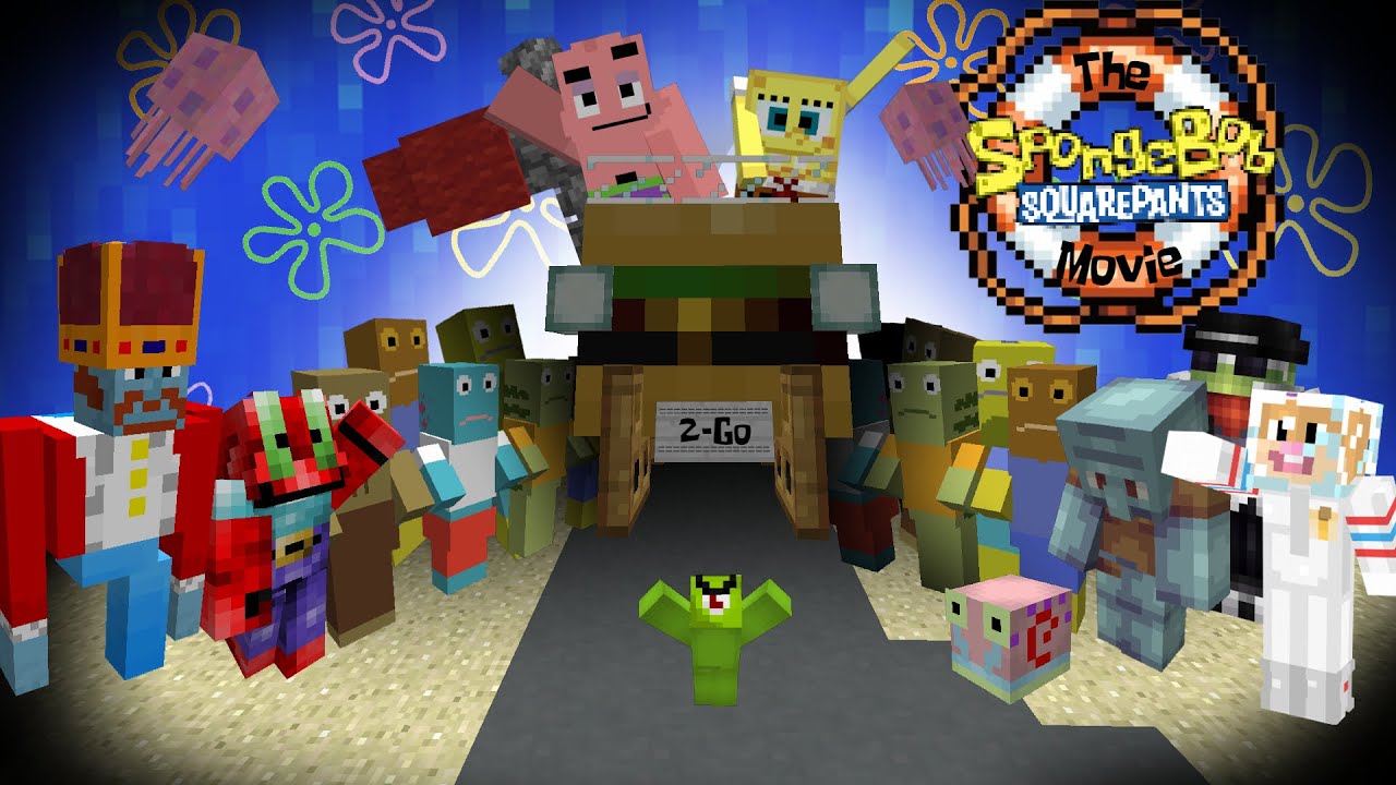 The SpongeBob Movie In Minecraft (Adventure Map)
