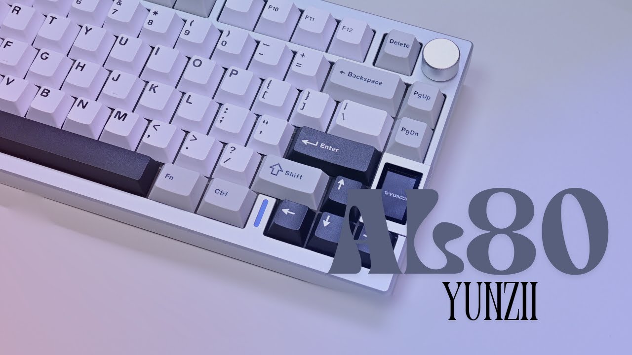 구독자 이벤트🍒 | 깔끔한 75배열 키보드 찾으시나요? | Yunzii AL80
