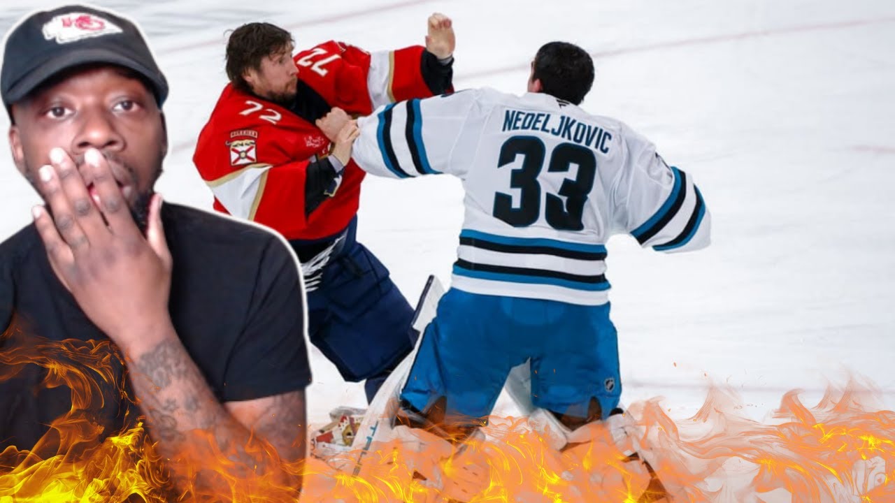 ABSOLUTE CINEMA!! BOBROVSKY VS NEDELJKOVIC INSANE GOALIE FIGHT!! (REACTION)
