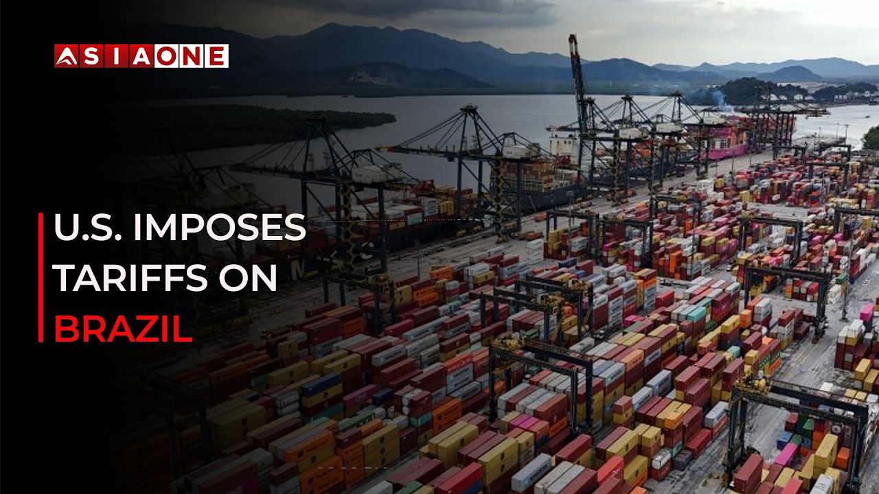 U.S. Announces 25% Tariffs on Brazilian Imports | Asia One News