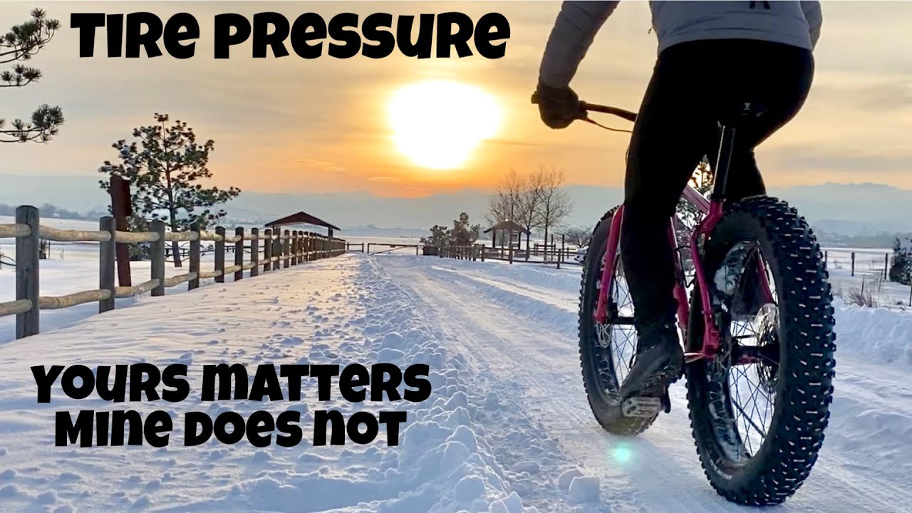 Fat Bike Tire PSI Explained