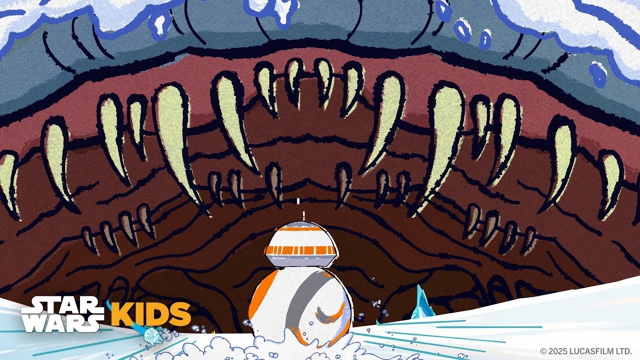 R2-D2 and BB-8&rsquo;s Super Snowy Shenanigans ⛄🏂 | Droid Diaries | Episode 7 | @StarWarsKids