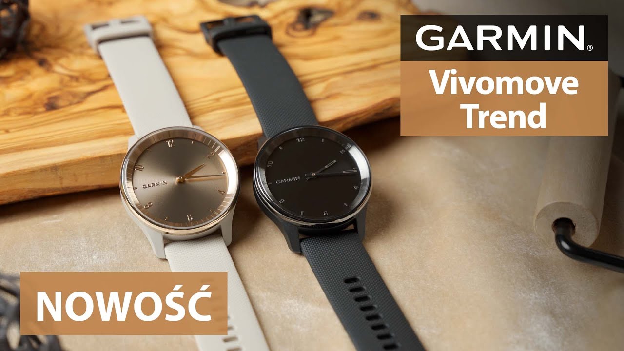 Garmin Vivomove Trend - Pierwszy zegarek hybrydowy Garmina z ładowaniem bezprzewodowym