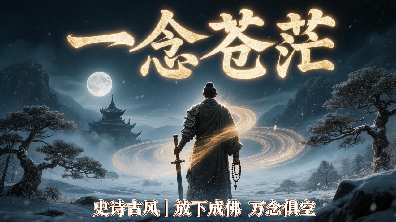 一念蒼茫 | 史詩古風神曲 放下執念 禪意空山辭風 | 放下成佛 執著成魔 鐘鳴渡河