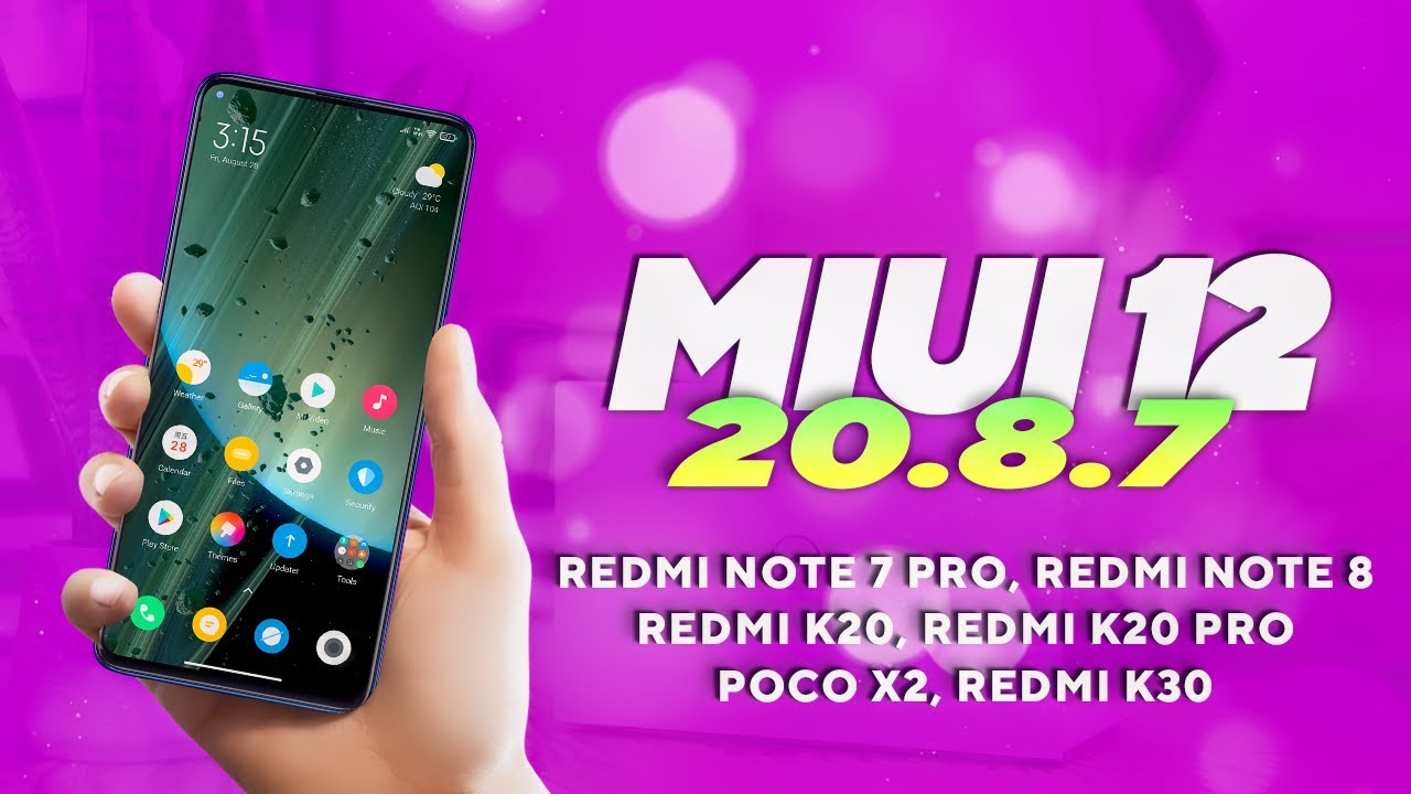 👉 Can't wait for MIUI 12 Update ? Install MIUI 12 20.8.27 Update | Xiaomi.Eu