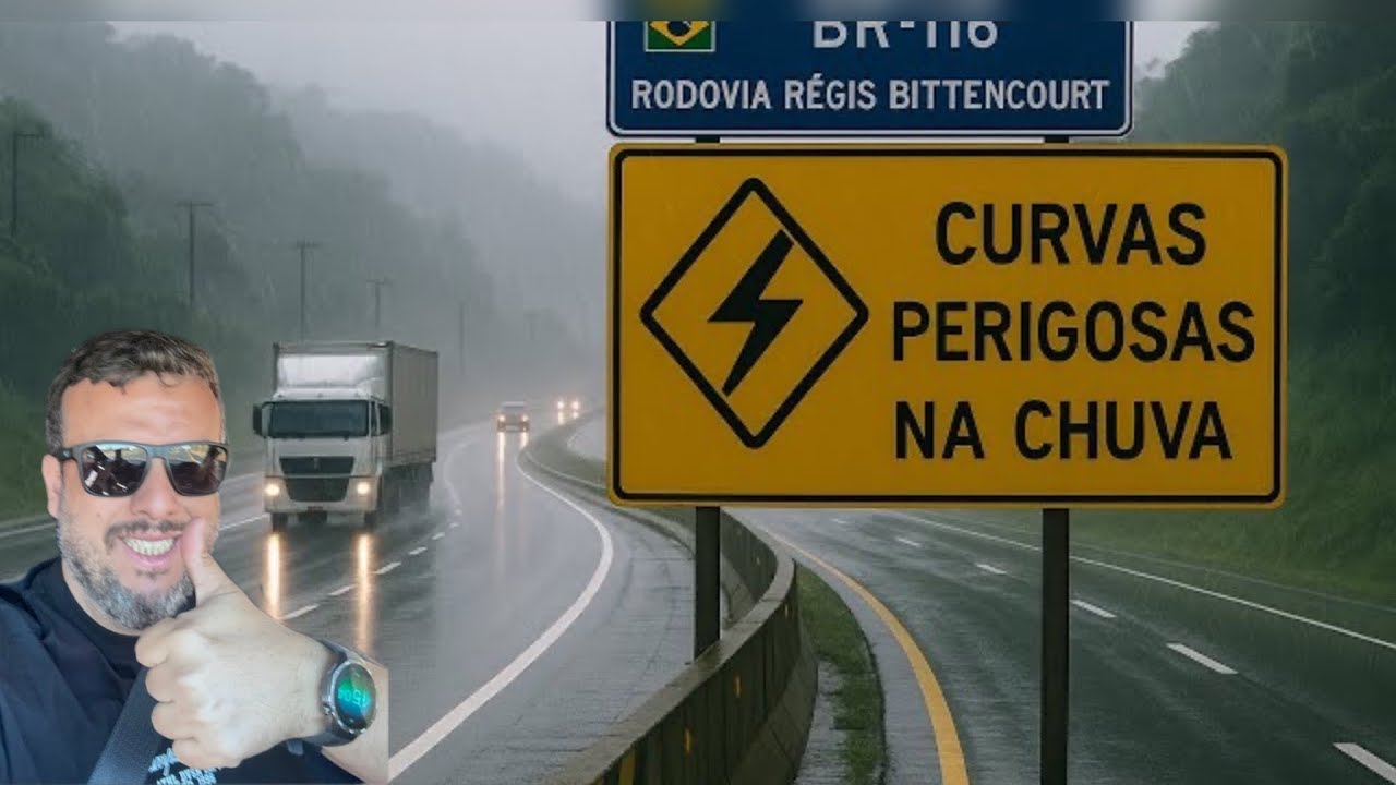 Serra Perigosa da R&eacute;gis Bittencourt 🚚 Viagem rumo ao Sul do Brasil