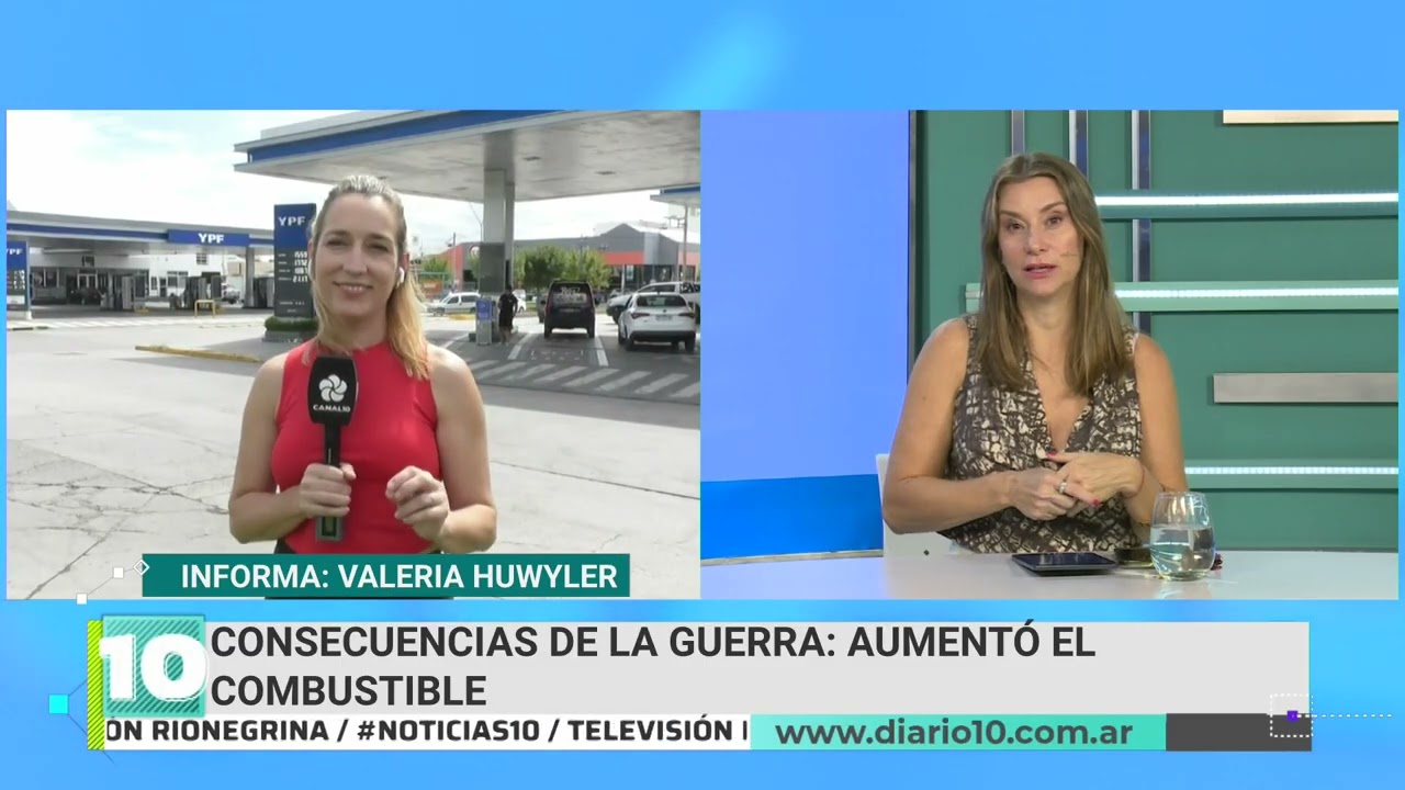 La nafta ya subió un 6% en la Argentina desde el inicio del conflicto en medio oriente