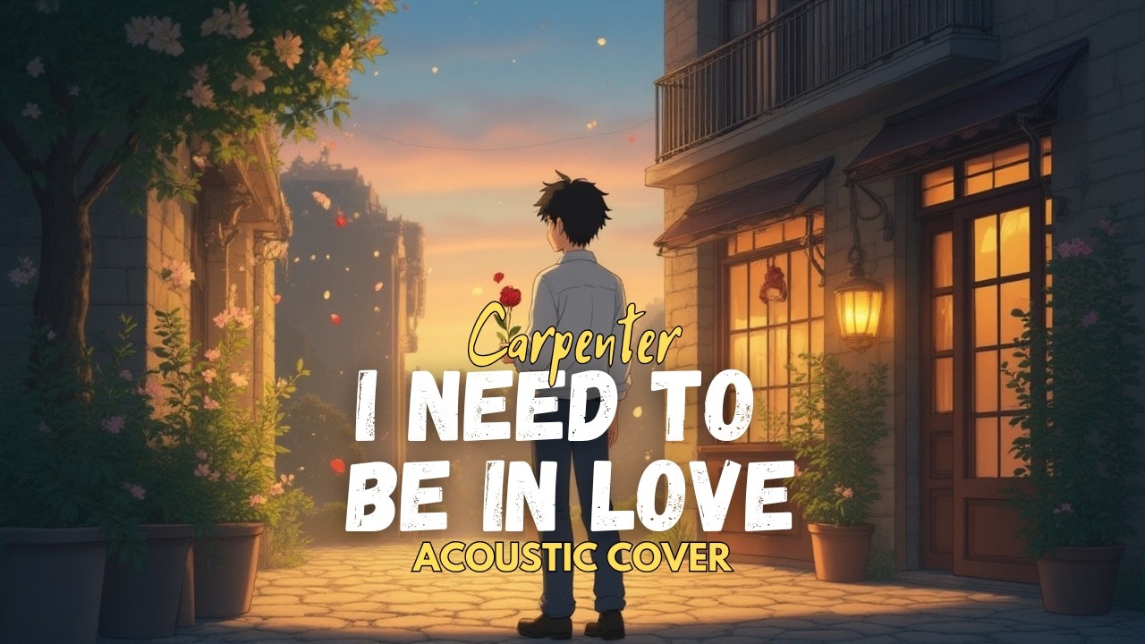 I Need To Be In Love - Romantic Acoustic Cover 💕 | Carpenters Classic Love Song