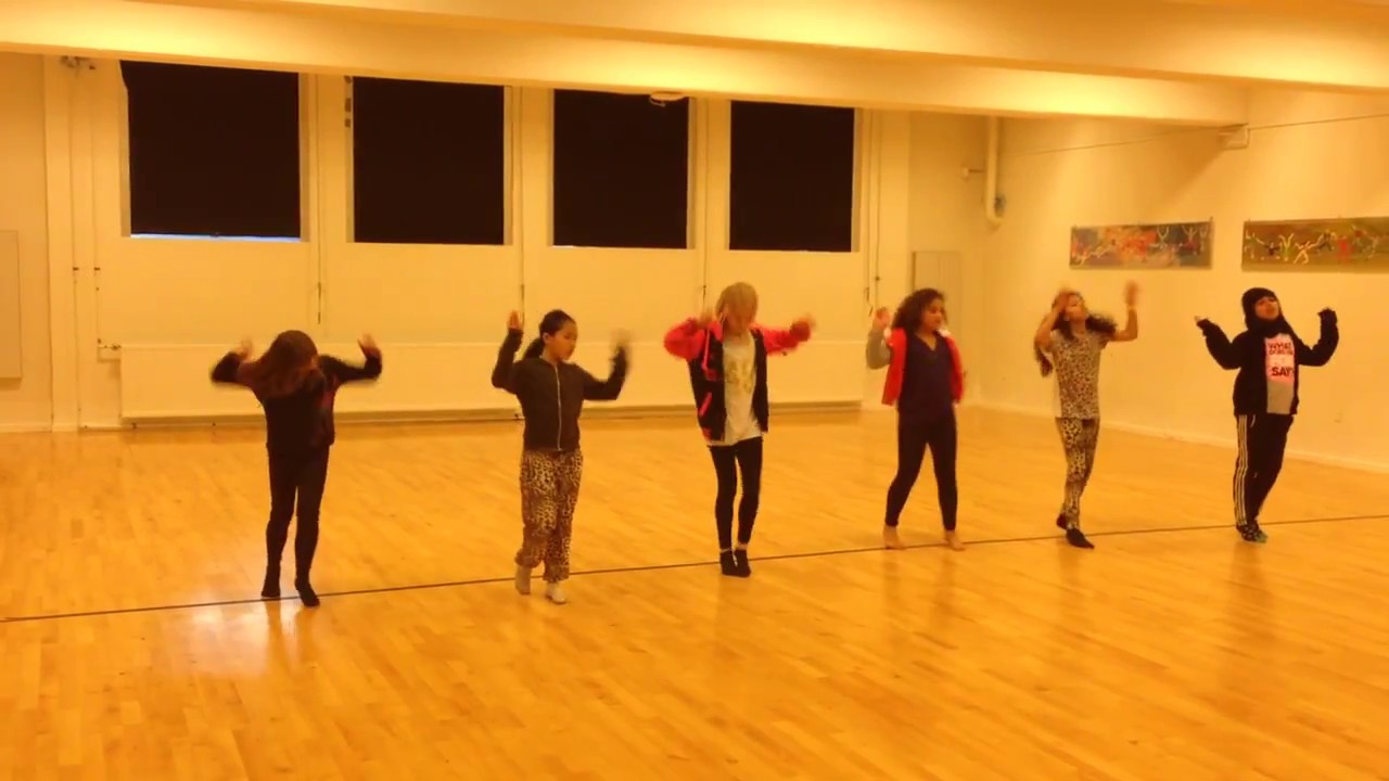 Global Kidz Showhold øver 2016 Dancehall med Anna Diaz