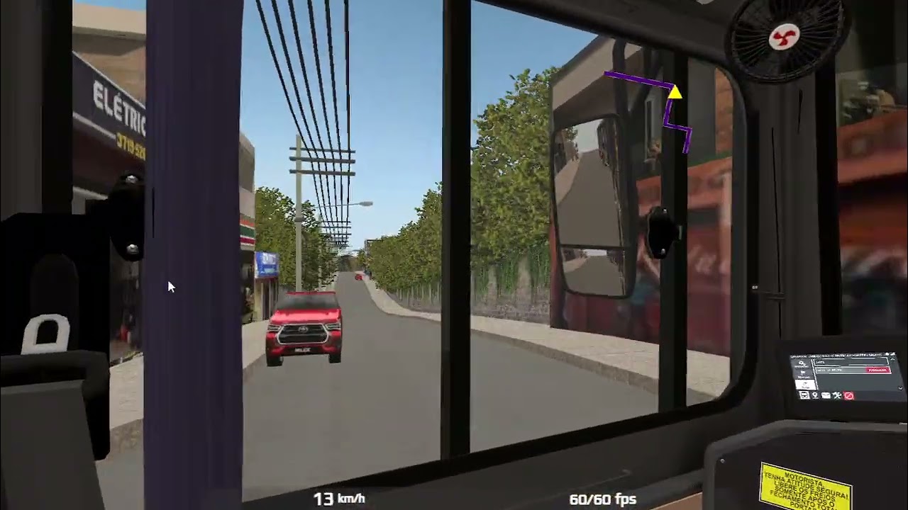 dirigindo no manaus com articulado pt2