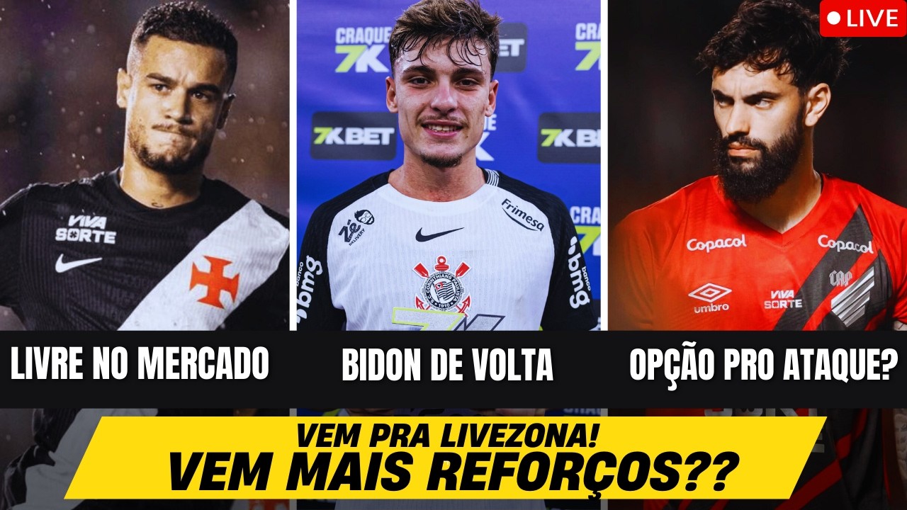BUSCA POR REFORÇOS! MARCELO PAZ FALOU SOBRE COUTINHO E MASTRIANI | BIDON DE VOLTA CONTRA A LUSA