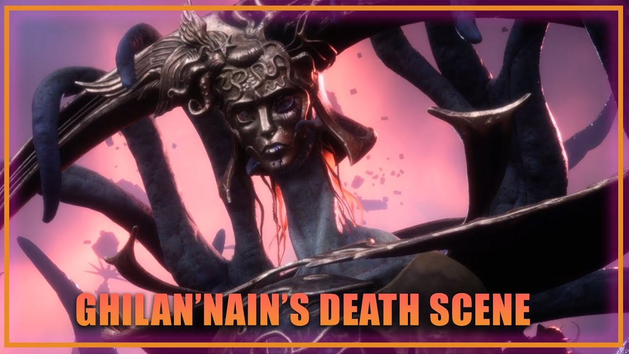 Ghilan'nain death scene - Dragon Age The Veilguard