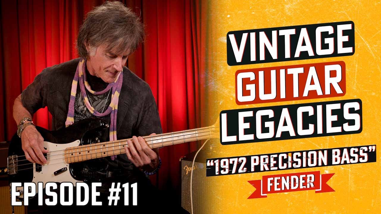 1972 Fender Precision Bass - Vintage Guitar Legacies - Episode #11