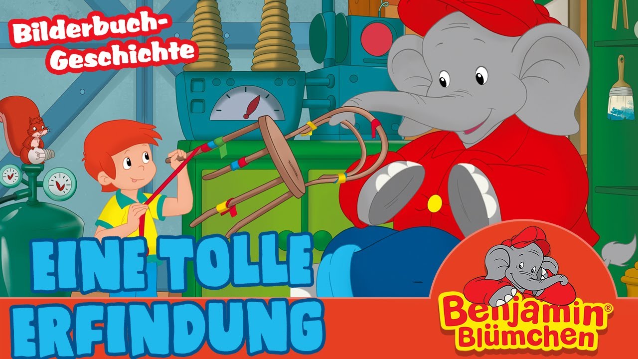 Benjamin Blümchen - Eine tolle Erfindung - Meine erste BILDERBUCH GESCHICHTE
