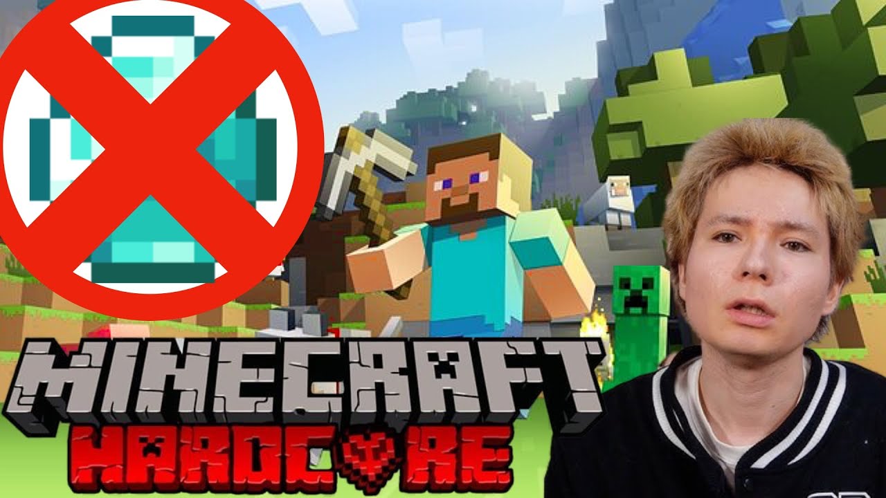 【生配信】 ダイヤ禁止マインクラフトでハードコア死んだら即終了　PDS