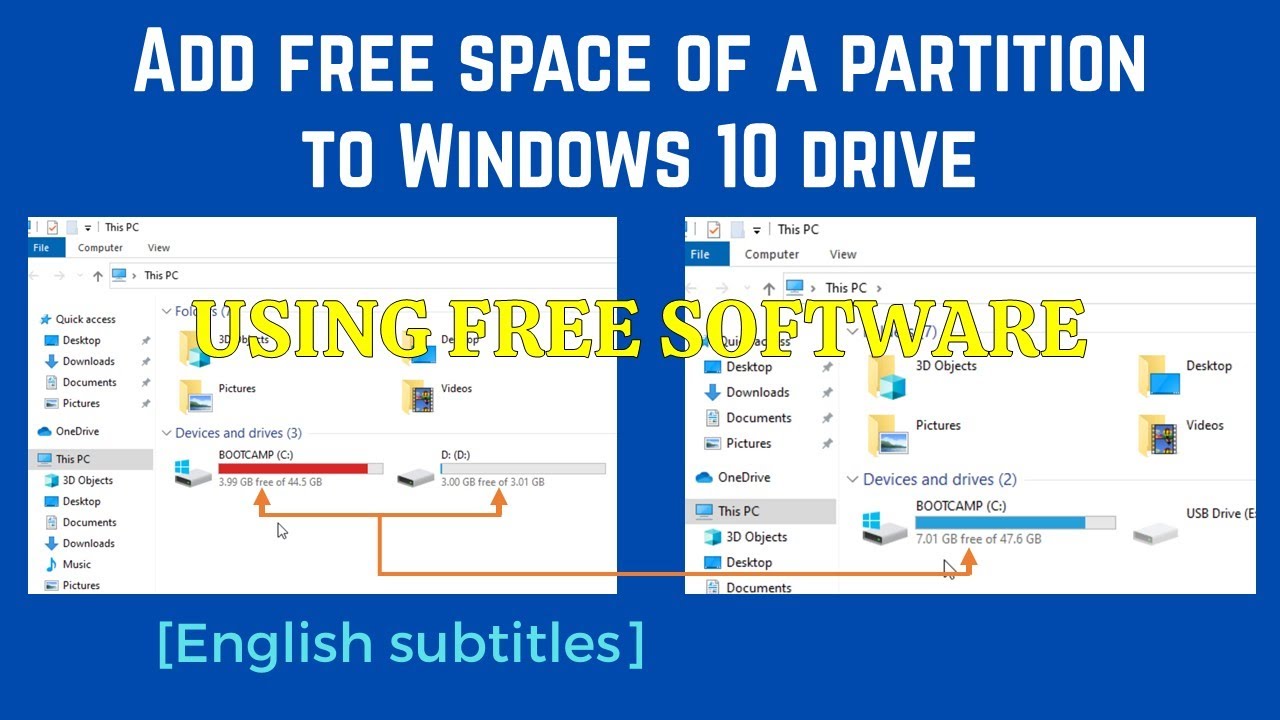 How to Add Free Space to a Windows 10 Drive | Paragon Partition Manager Tutorial