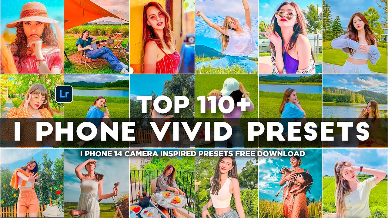 Пресеты для ярких фильтров iPhone Lightroom || 110+ лучших пресетов для Lightroom || Пресеты для ...