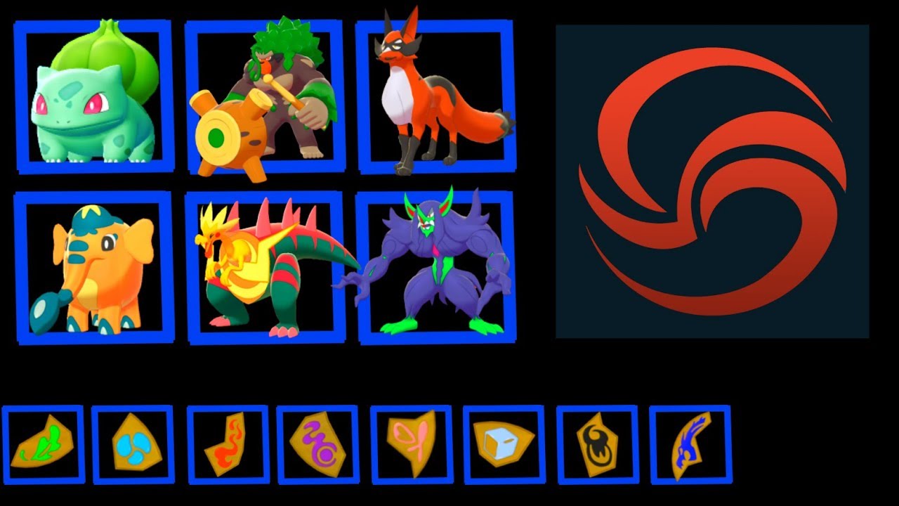 My Sword and Shield Pokemon Team