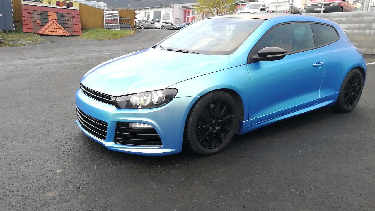 Folienaauto.cz  volkswagen schirocco oracal 970 - 988 green blue