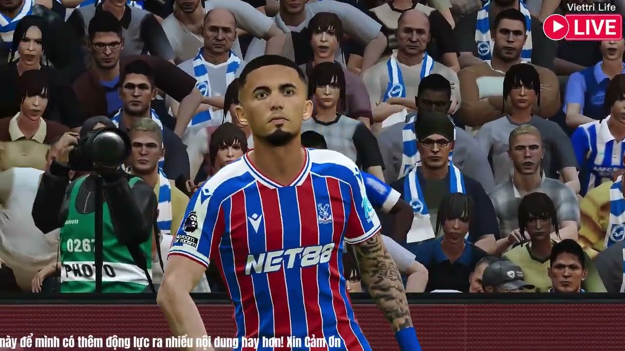 Brighton vs Crystal Palace | Premier League - Round 25 | Simulation Games Football