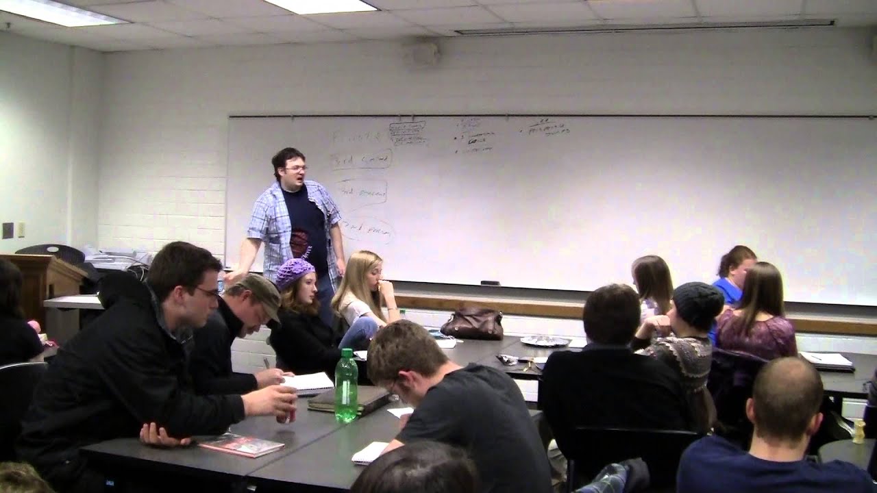 Brandon Sanderson 2013 Lecture 7: Choosing Between First Person vs Third Person Pt 1 (3/7)