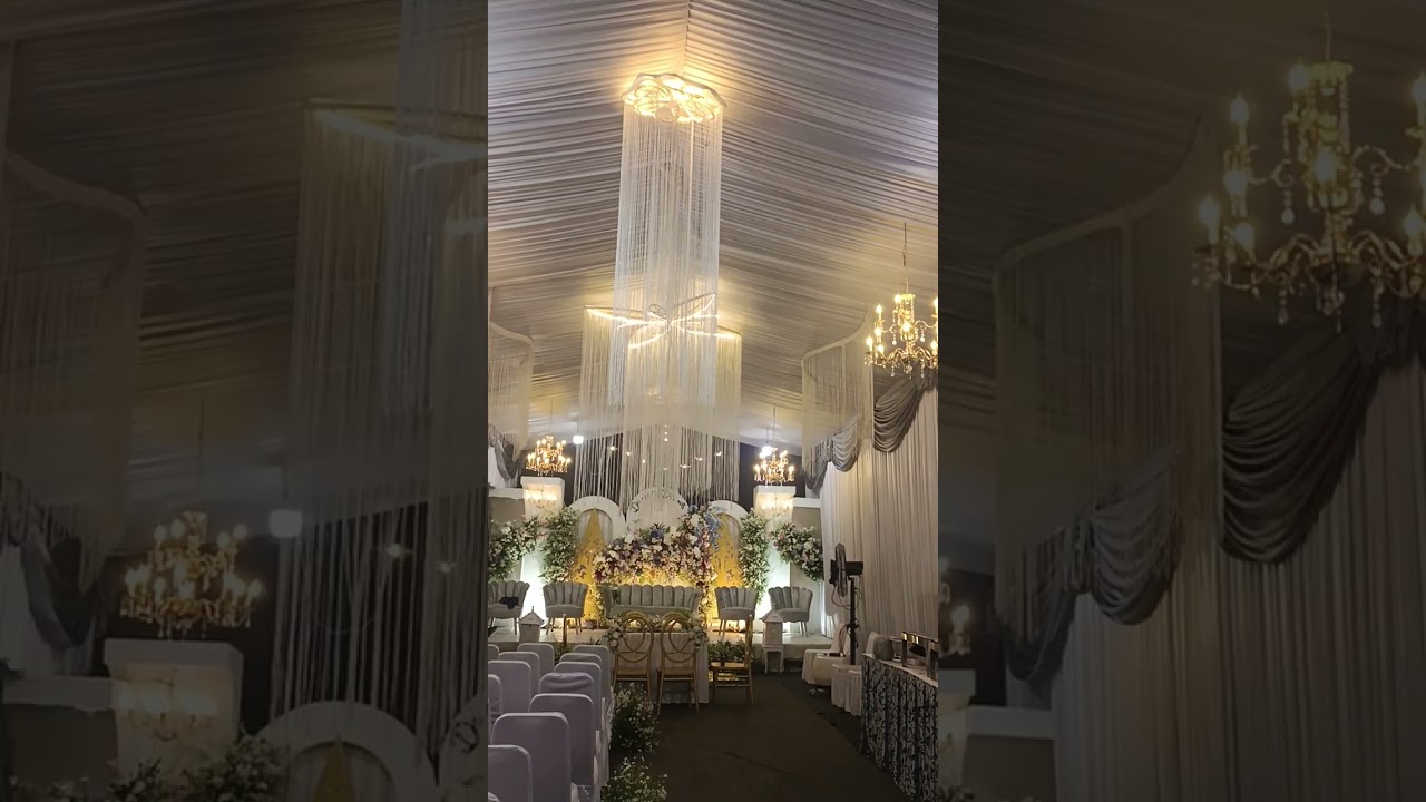 Decorasi pernikahan simpel elegant