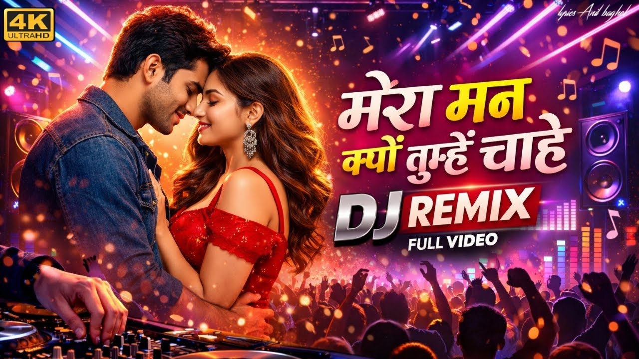 MERA MAN KYU TUMHE CHAHE I NEW 2026 TRENDING HINDI SONG DJ SONG ANIL BAGHEL 