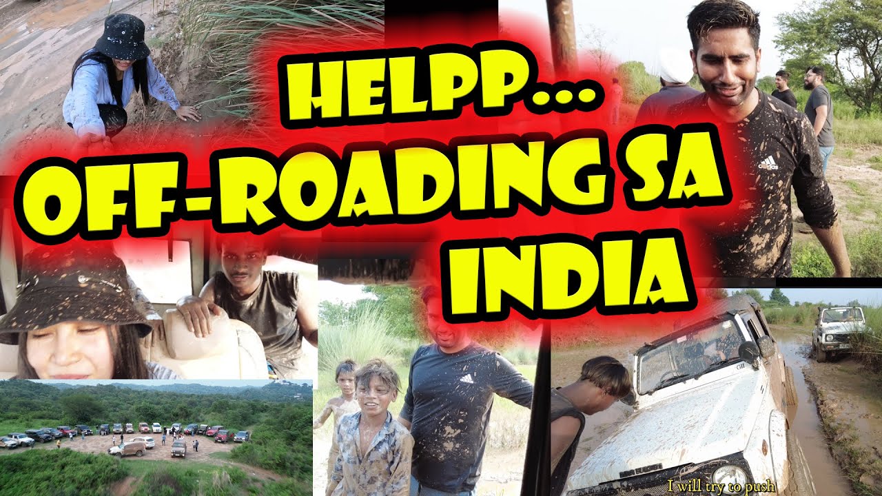 First Time Namin! // Basic off-roading sa India // NAPALO KAMI NG BYENAN! // Filipino Indian Vlog