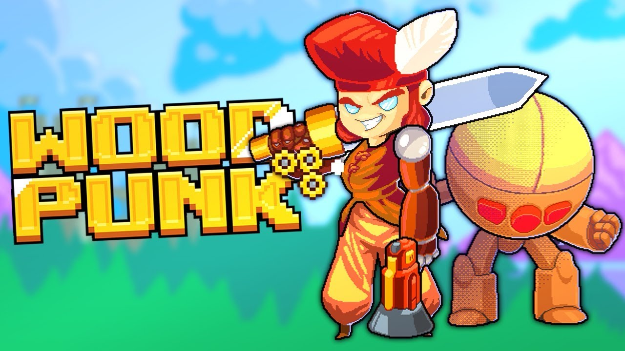 I have a robot friend that picks up scrap... - Woodpunk Gameplay