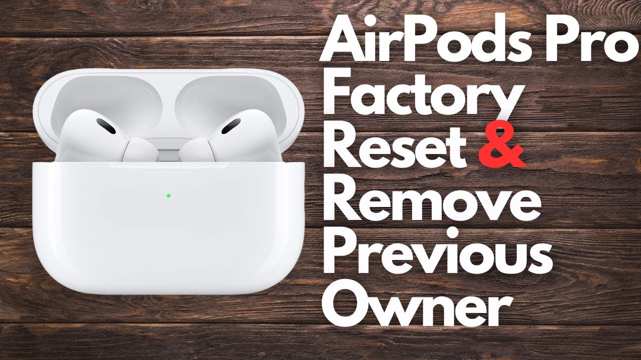 Как сбросить настройки Apple Airpods Pro до заводских и удалить данные предыдущего владельца