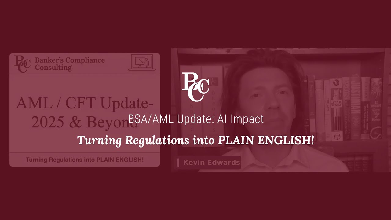BSA/AML Update: AI Impact