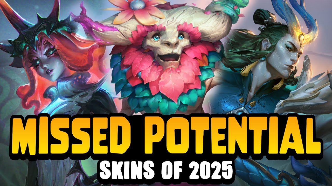 The 10 most MISSED POTENTIAL League Skins of 2025