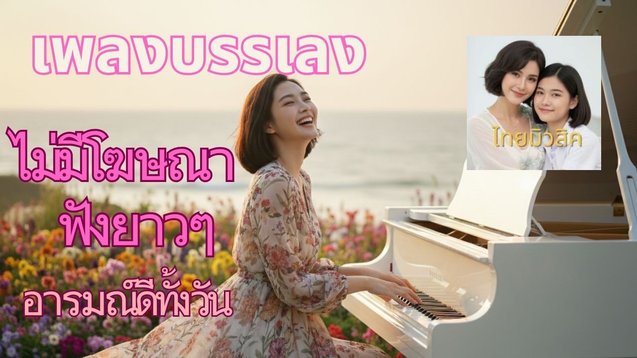 เพลงบรรเลง Vol.297 เพลงฟังสบายตอนทำงาน อ่านหนังสือ ทำงาน เหมือนมีเพื่อนอยู่ใกล้ๆแต่ไม่รบกวน ฟังยาว