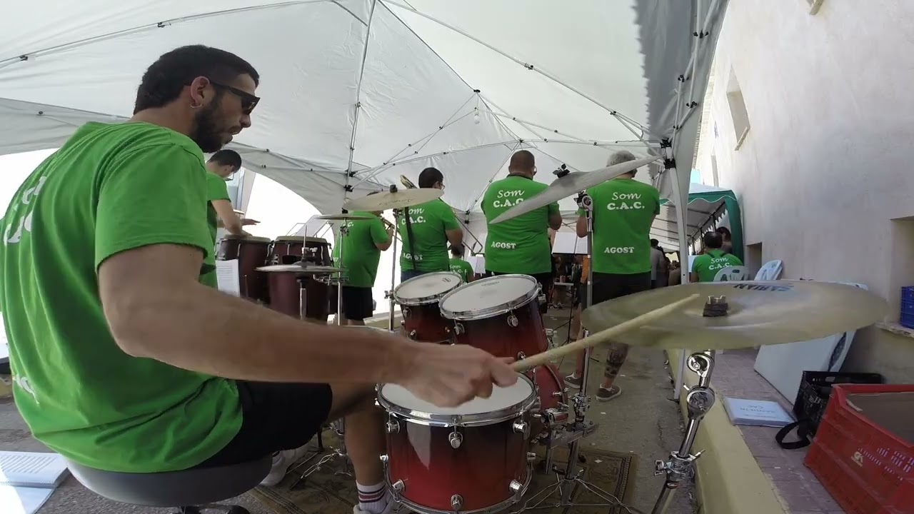 Beso a beso - La Mona Jiménez | DRUM CAM
